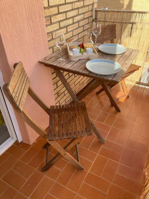Coqueto Apartamento De Playa Con Piscina Y Terraza 瓦伦西亚 外观 照片