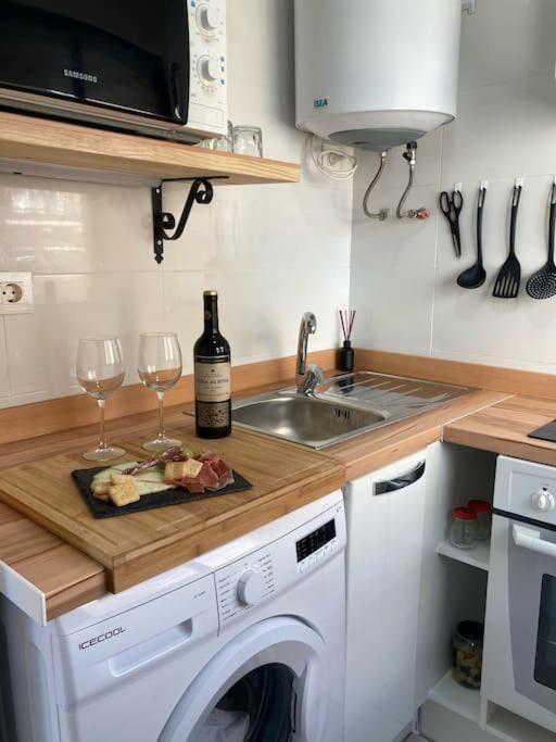 Coqueto Apartamento De Playa Con Piscina Y Terraza 瓦伦西亚 外观 照片