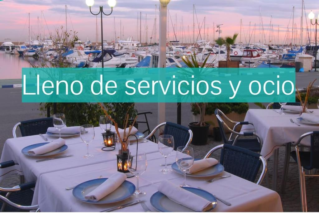 Coqueto Apartamento De Playa Con Piscina Y Terraza 瓦伦西亚 外观 照片