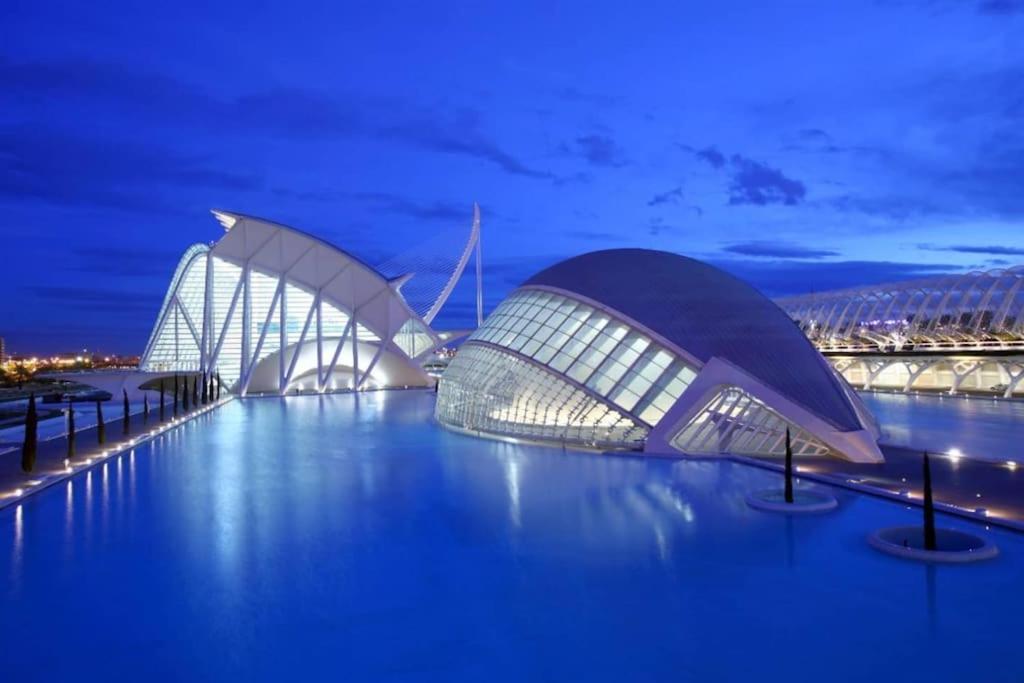 Coqueto Apartamento De Playa Con Piscina Y Terraza 瓦伦西亚 外观 照片